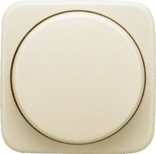 Busch-Jaeger inzetplaat + knop dimmer Cremewit 6599-0-1334